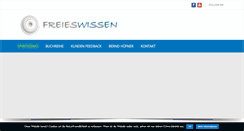 Desktop Screenshot of freieswissen.com